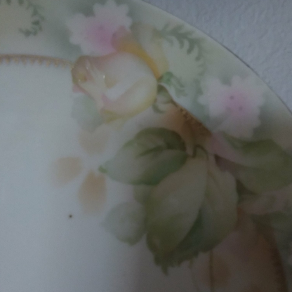 Antique  Porcelain Cake Tray  Made in Prussia - Picture 4 of 10